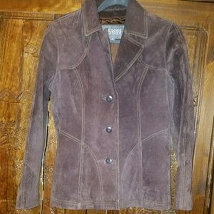 Wilsons Suede leather jacket in size small